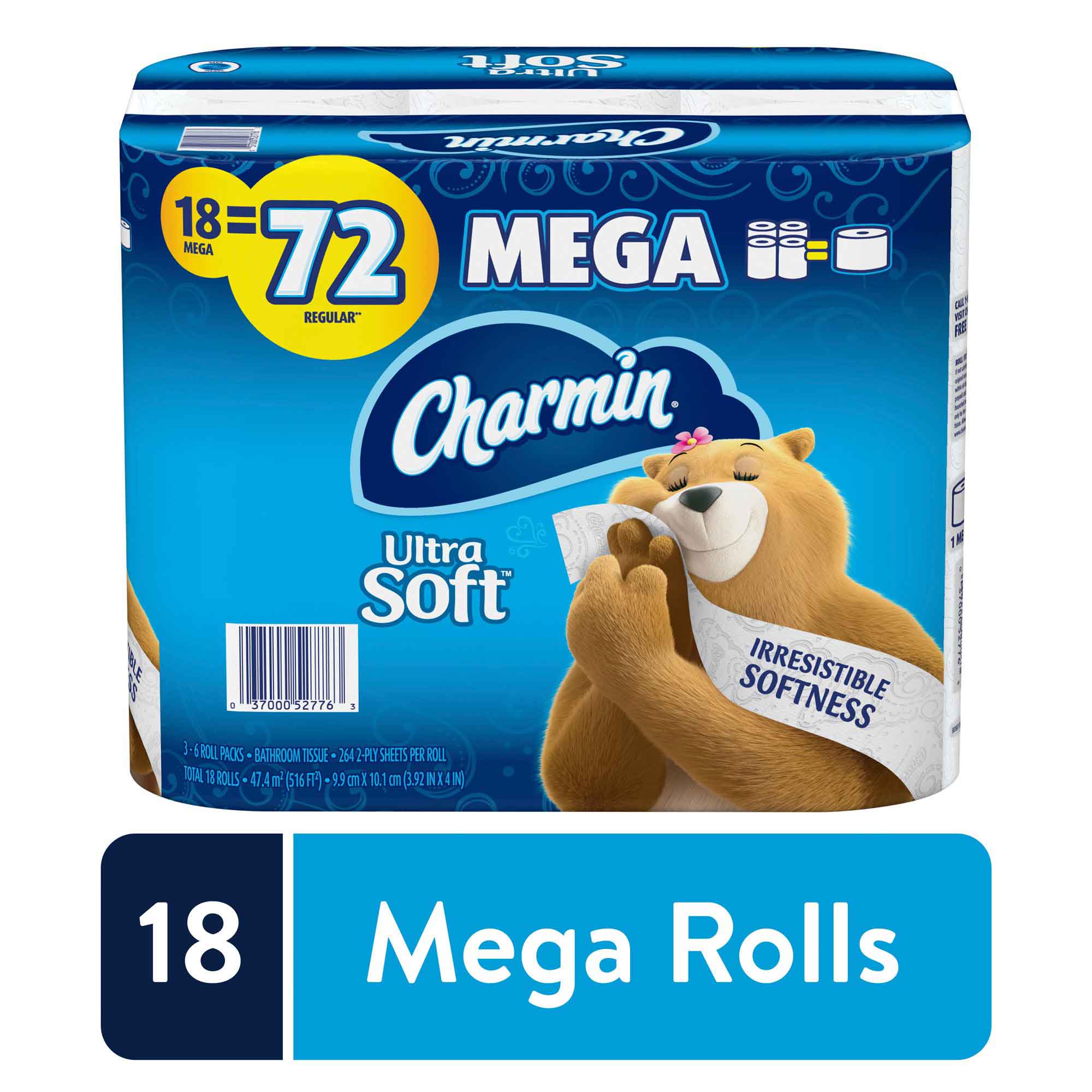 Charmin Ultra Soft Toilet Paper Mega Rolls