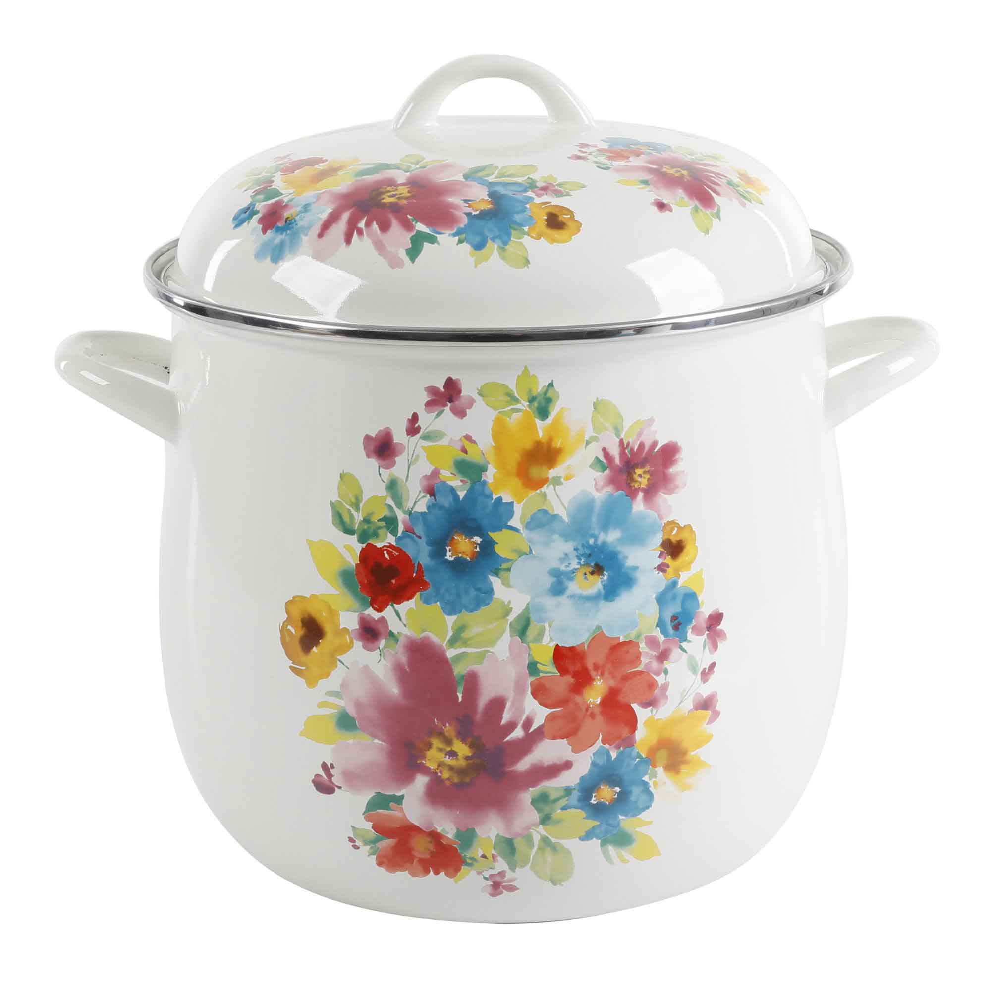 The Pioneer Woman Timeless 12-Quart Stainless Steel Stock Pot