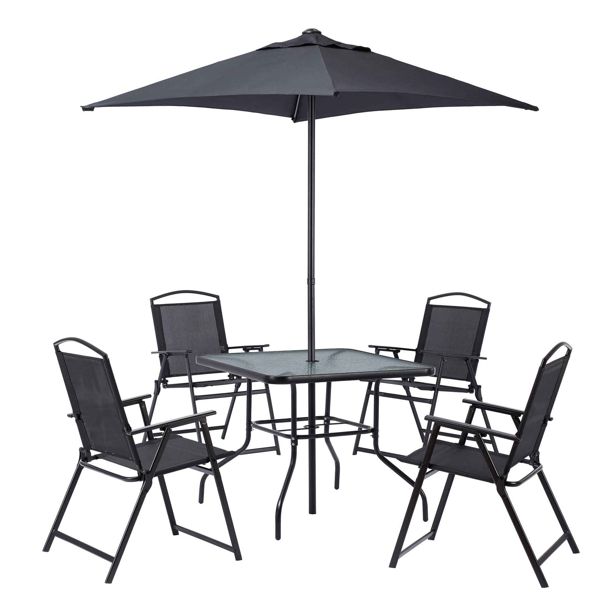 Details about   _NEW_Mainstays Albany Lane 6 Piece Outdoor Patio Dining Set 