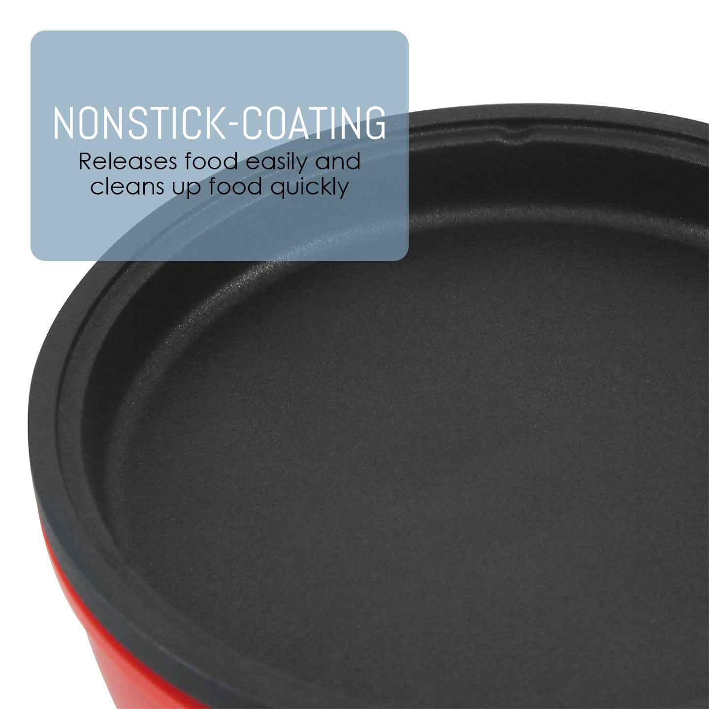 Elite Cuisine 12X12 Non-Stick Electric Skillet with Glass Lid - Black NEW